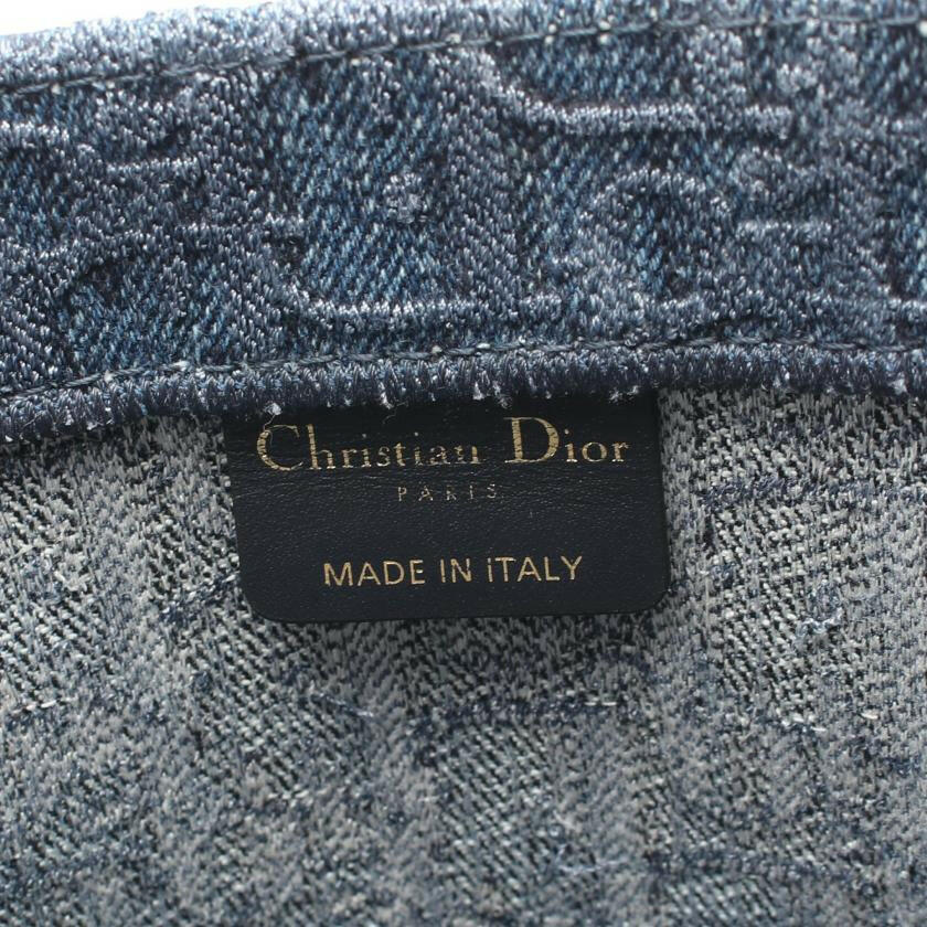 Christian Dior Book Tote Large in Denim Blue Dior Oblique Handbag