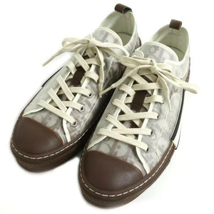 Dior Brown and White Low Top Sneakers Size F 43 - Men's Designer Shoes