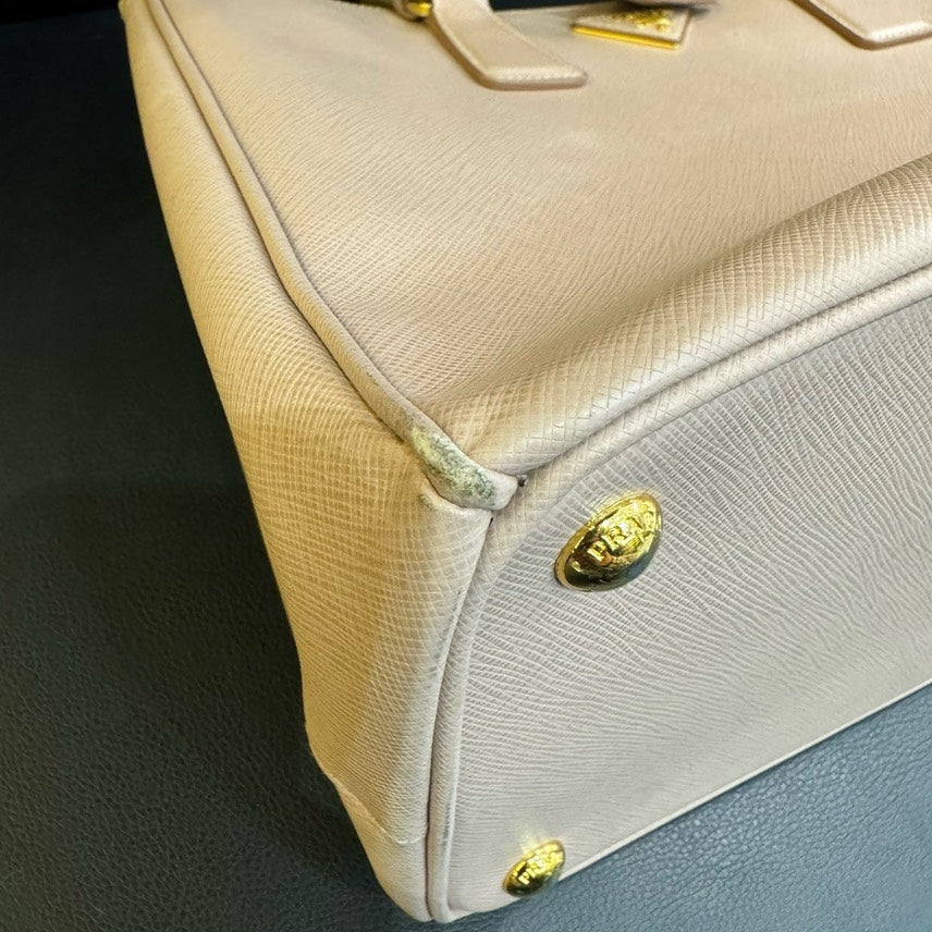 Prada Galleria Beige Tote Bag
