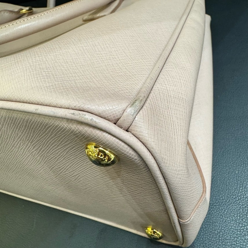 Prada Galleria Beige Tote Bag