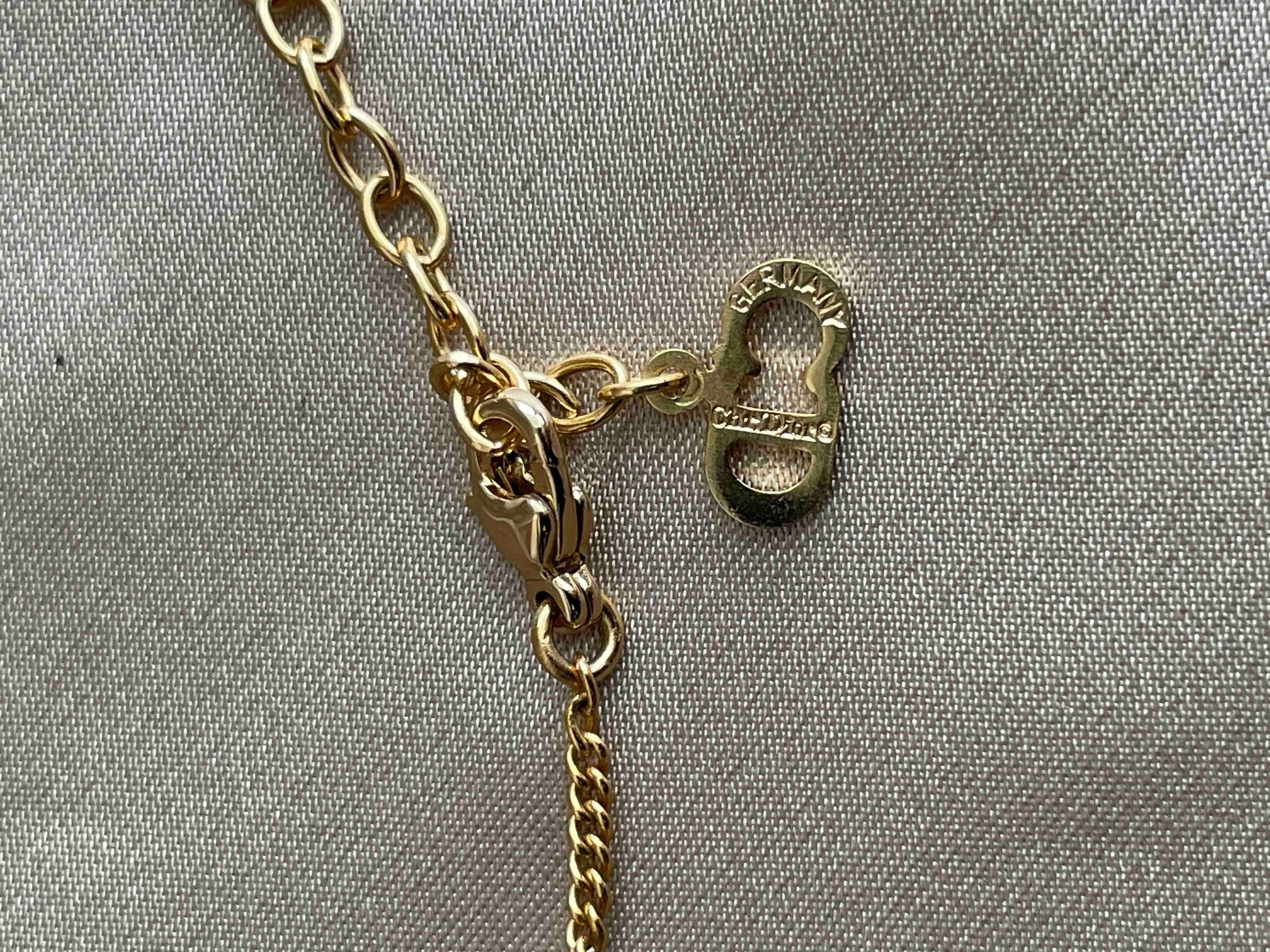 Dior Heart Necklace JZ37715600 Gold Pendant