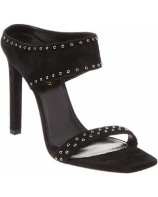 SAINT LAURENT MICA 105 SUEDE MULE SIZE 39.5